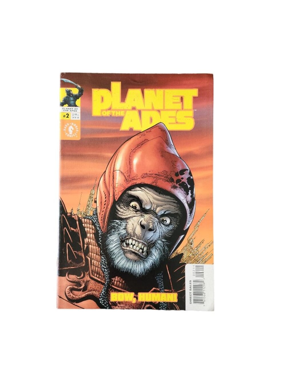 Dark Horse Planet Of The Apes #2 2001 Comic Book Collector Bagged Boarded